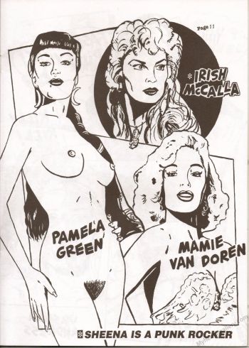 Cover of Betty Page Punk Comix 2